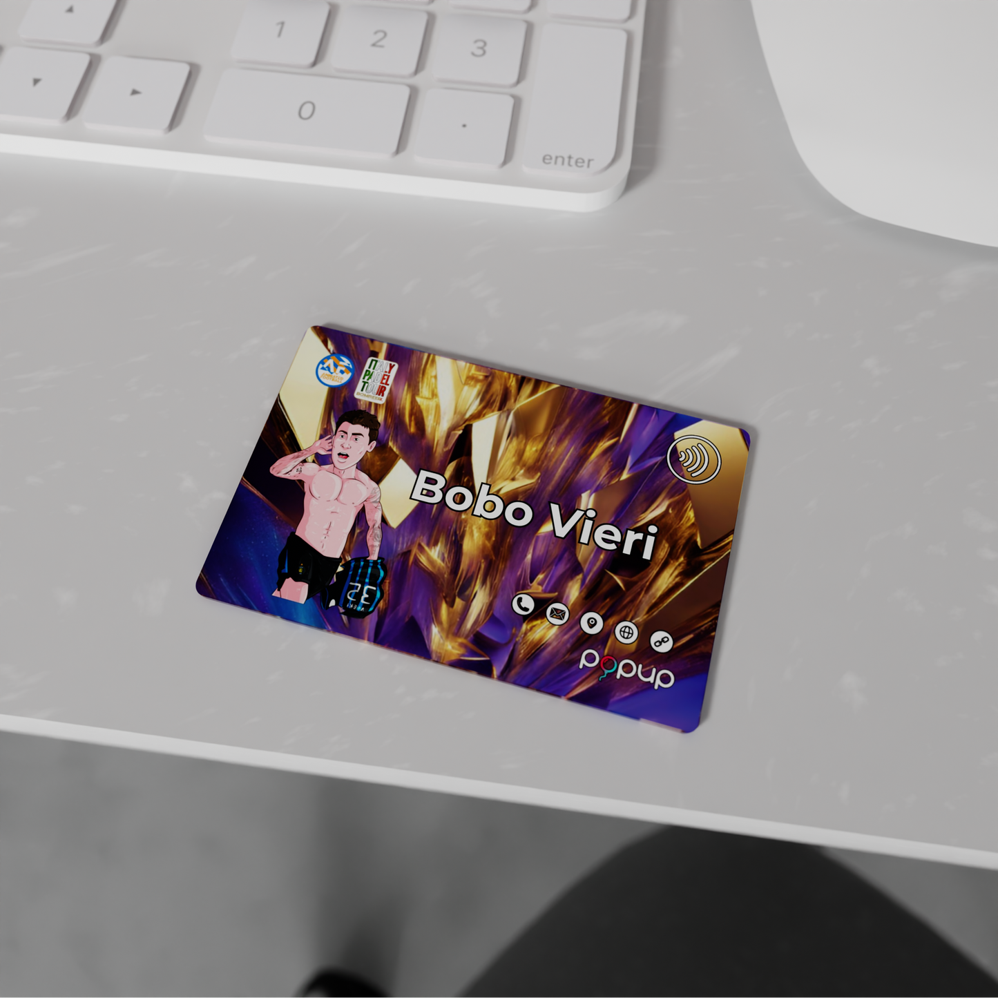 Popup Card Business - Custom NFC Digital Business Card