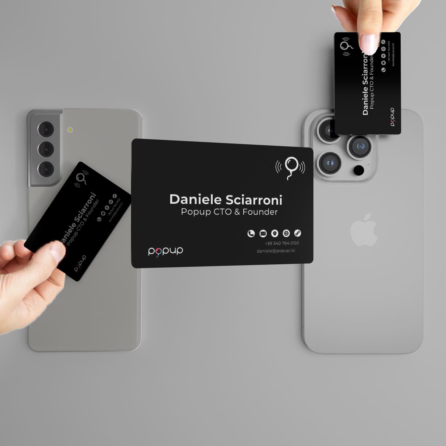 Popup Card Business - Custom NFC Digital Business Card