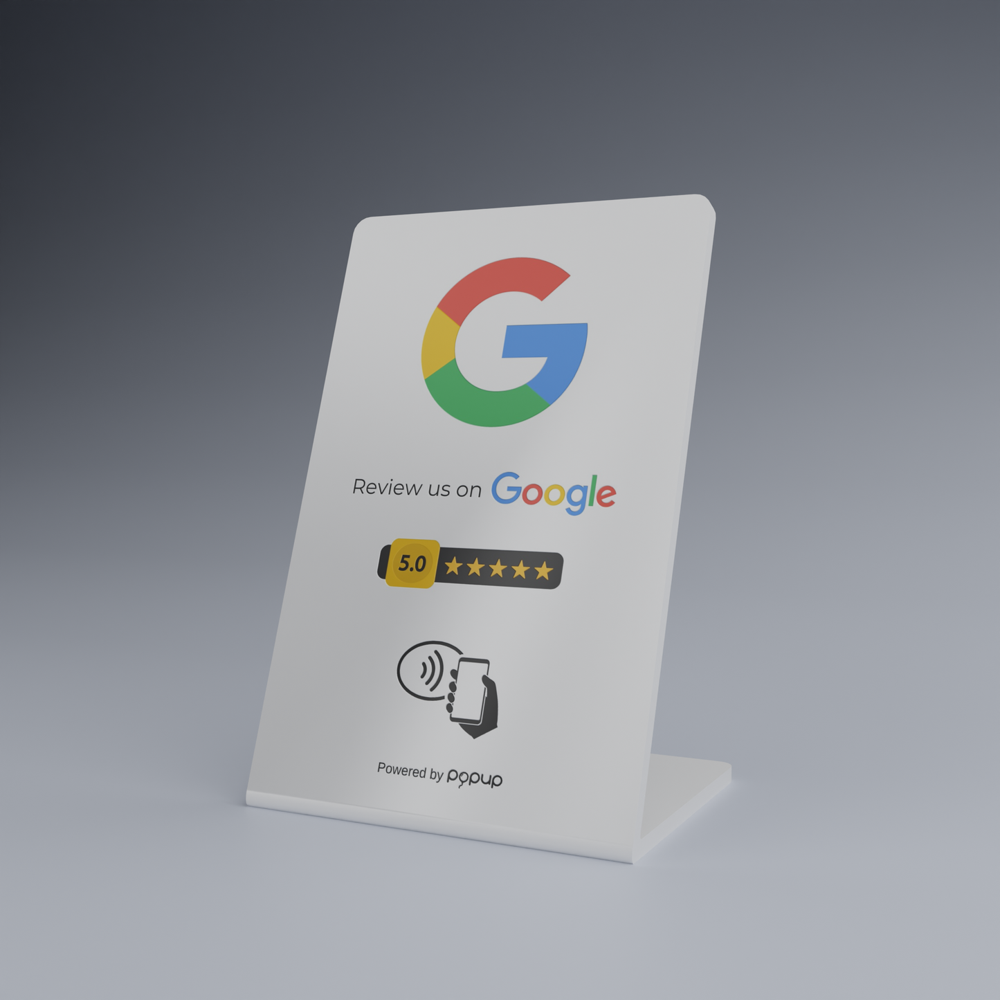 Espositore Stand NFC per recensioni Google Review