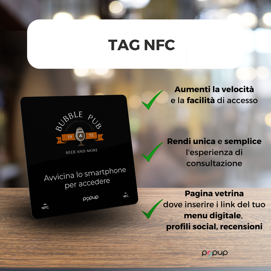 NFC quadrato personalizzato in PVC