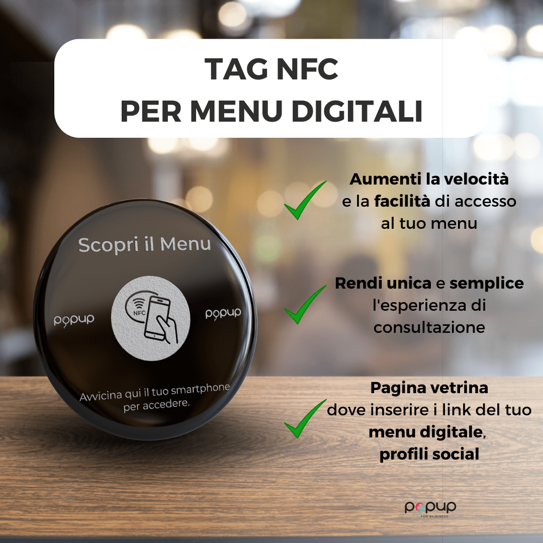 NFC Tag Round Menu