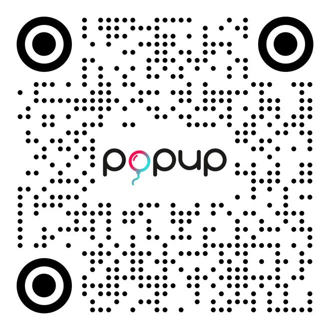 Foglio con 30 Sticker quadrati QR Code
