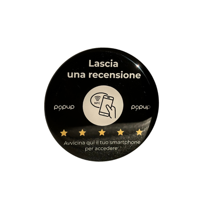 Tag NFC rotondo per recensioni